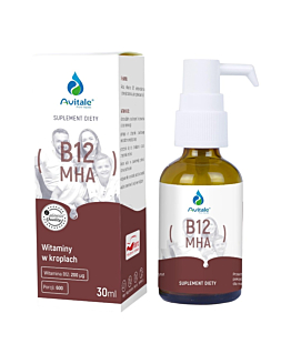 Avitale Witamina B12 MHA 200 uq Płyn, 30 ml
