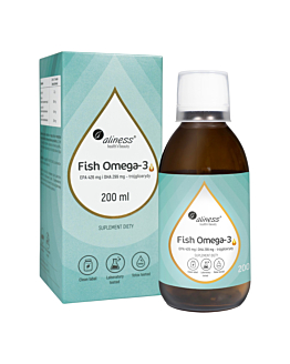 Aliness Fish Omega 3 Trójglicerydy 18/12 200 ml