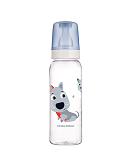 Canpol Babies Butelka wąska Cute Animals (BPA 0%) 2 