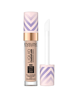 Eveline Liquid Camouflage Correttore waterproof con acido ialuronico 06 Medium Beige