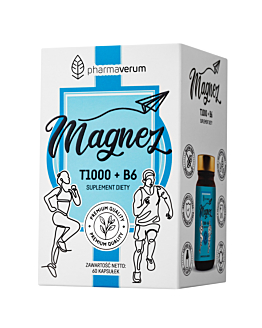 Pharmaverum Magnez T1000 + B6