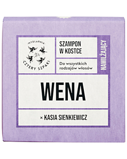 Mydlarnia Cztery Szpaki Wena x Kasia Stankiewicz Nawilżający Szampon do włosów w kostce