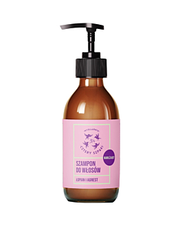 Mydlarnia Cztery Szpaki Szampon nawilżający do włosów Łopian i Agrest, 300 ml