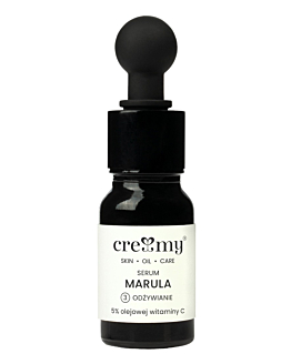 Creamy Marula Odżywcze serum olejowe do twarzy z wit. C 5% 10 ml