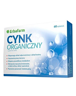 Cynk Organiczny 60 Tabletek