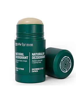 ZEW For Men Deo Deodorante naturale in stick con fungo nero, 30 ml