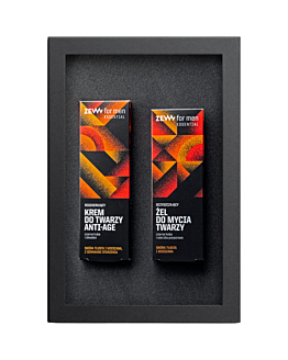 Zew For Men set rigenerante e purificante: Gel detergente viso 100ml + Crema viso 50ml