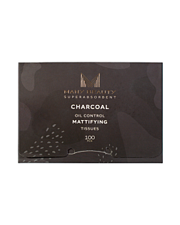 Many Beauty Zapachowe Bibułki Matujące Do Twarzy - 100 Sztuk - Mattifying Tissues Węgiel aktywny