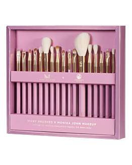 Many Brushes x Monika John Makeup Zestaw 17 ekskluzywnych pędzli do makijażu