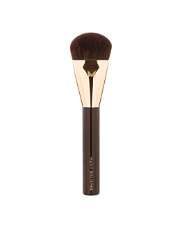 Many Brushes Chocolate Spłaszczony i ścięty pędzel do podkładu i konturowania  - Smooth touch - MBC-02