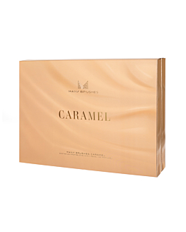 Many Brushes Caramel Zestaw 22 profesjonalnych pędzli do makijażu