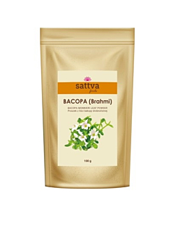 Sattva Ayurveda Brahmi Proszek z liści bakopy drobnolistnej