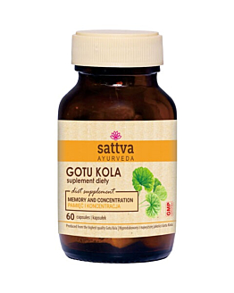 Sattva Ayurveda Ekstrakt z Gotu Kola Kapsułki