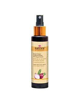 Sattva Ayurveda Liście Curry i Cebula - Odżywcza Wcierka do skóry głowy100 ml