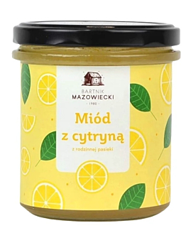 Bartnik Mazowiecki Miód z cytryną