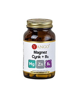 Yango Magnez+Cynk+B6 Kapsułki