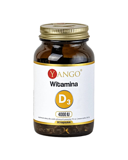 Yango Witamina D3 4000 IU Kapsułki