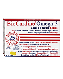 BioCardine®Omega-3 olej z mięśni sardynek, sardeli i makreli 