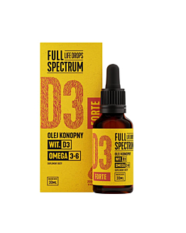 Full Spectrum Witamina D3 Forte, Płyn, 30 ml