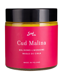 Sisi&Me Cud Malina Masło do ciała, 120 ml