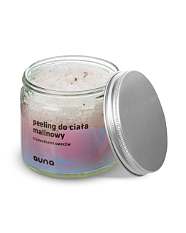 Auna Gruboziarnisty Peeling do ciała Malinowy