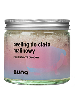 Auna Scrub Corpo a Grana Grossa Lampone 250 ml