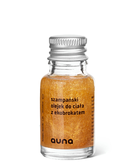 Auna Olejek szampański do ciała z drobinkami, 10 ml