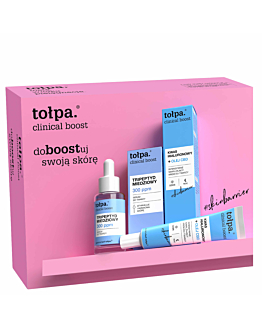 Tołpa zestaw Clinical Boost: Tripeptyd Miedziowy Serum 30ml + CBD Krem 40ml