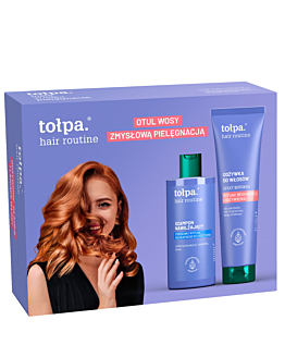 Tołpa zestaw Hair Routine: Odżywka 175ml + Szampon 300ml