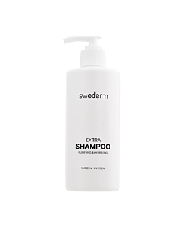 Swederm Extra Shampoo - Oczyszczająco-nawilżający szampon do włosów, 300 ml