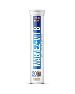 Triggy Tabletki musujące Magnez + Vit B 