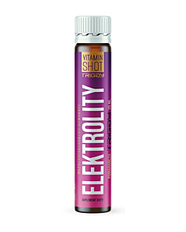Triggy Vitamin Shot Elektrolity Smak pomarańczowy Płyn w ampułce 25 ml