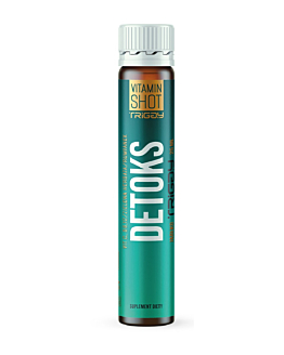 Triggy Vitamin Shot Detox Smak jabłkowy Płyn w ampułce 25 ml