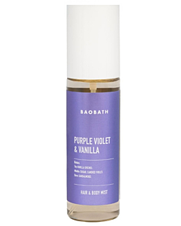 Baobath Mgiełka do ciała i włosów Purple Violet & Vanilla 