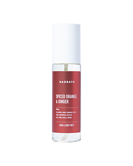 Baobath Nebbia per corpo e capelli, Arancia Speziata & Zenzero