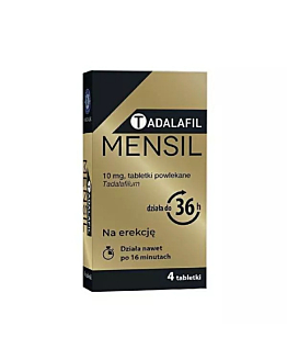 Tadalafil Mensil 10 mg Tabletki