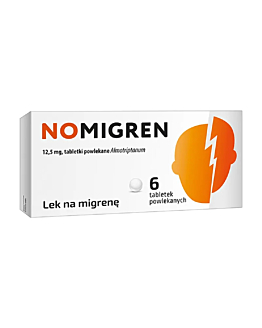 Nomigren 12,5 mg, tabletki powlekane, 6 szt