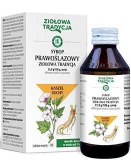  Ziołowa Tradycja Syrop Prawoślazowy 35,5 g/100 g, 250 g