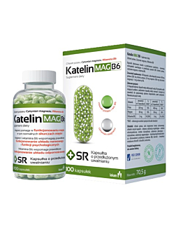 Katelin Mag B6, Magnez z witaminą B6, Kapsułki