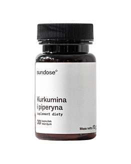 Sundose Kurkumina I Piperyna 30 Szt.