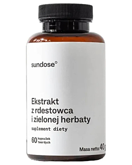 Sundose Ekstrakt z Redestowca i Zielonej herbaty 60 szt.