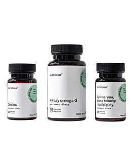 Sundose For Liver Regeneration Kapsułki, 30+30+30 szt.