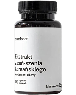 Sundose Ekstrakt z Żeń-Szenia koreańskiego 90 szt