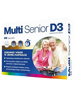 Multi Senior D3 60 Kapsułek