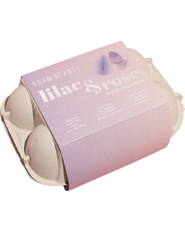 Boho Beauty Zestaw 6-ciu gąbek do makijażu, Lilac Rose