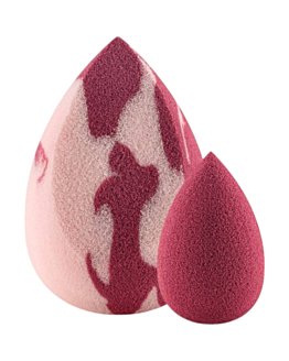 Boho Beauty Zestaw 2 gąbek do makijażu, Pinky Berry Medium Cut + Mini Berry