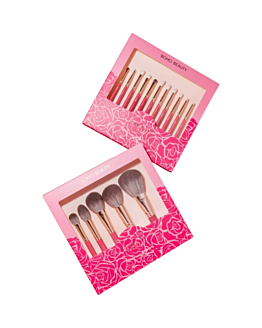 Boho Beauty Rose Touch Zestaw 16-stu pędzli do makijażu