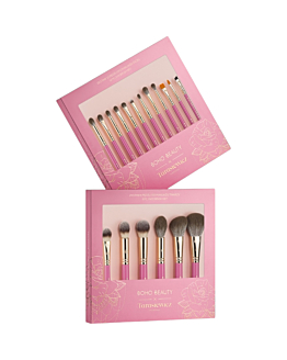 Boho Beauty Zestaw 18-stu pędzli do makijażu