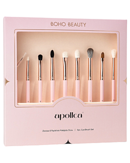Boho Beauty x Apollca Zestaw 9-ciu pędzli do makijażu oczu