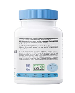 Osavi Omega-3 Vegan 250 mg DHA, Kapsułki